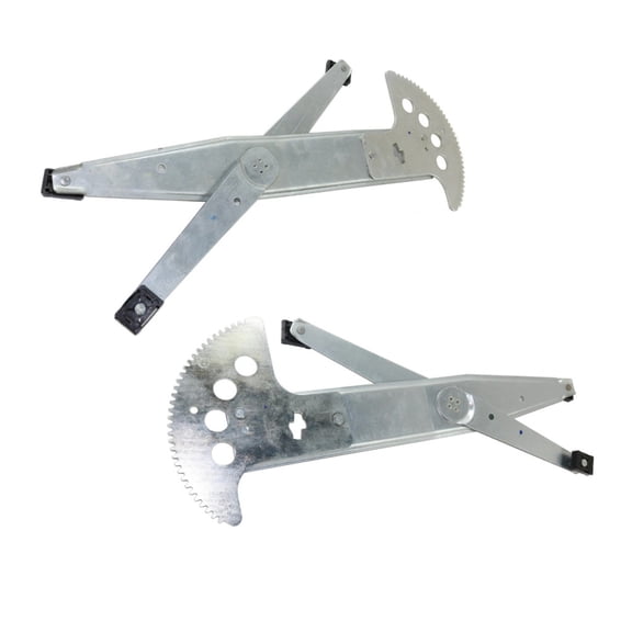 KarParts360 For Chevy Venture 1997-2005 Window Regulators Front, Driver and Passenger Side | Pair | Power Type | With Motor | Replacement For GM1350189, GM1357107 | 16629470-PFM, 22702139