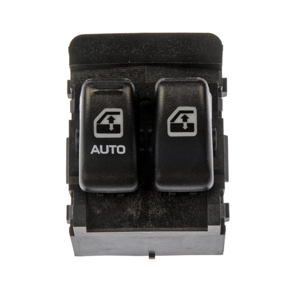 KarParts360 For Chevy Venture 2000 01 02 03 04 2005 Power Window Switch Front, Driver Side | Plastic Housing | Black | Blade Terminal | Illuminated | Replacement For 10387305, 10419308
