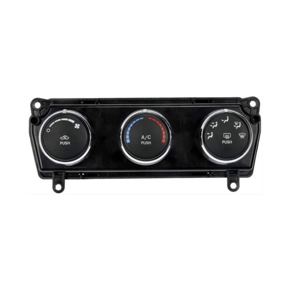 KarParts360 For Chrysler 200 2011 2012 2013 2014 HVAC Control Module | Black Housing | Bolt On | Pin Male Terminal | Female Connector | Replacement For 55111949AA, 55111949AB