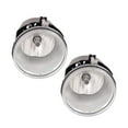 thumbnail image 1 of KarParts360 For Chrysler 300 2007 2008 2009 2010 Fog Light Driver And Passenger Side | Pair | Clear Lens | Black | Replacement For CH2592135 | 116-01177, 4805859AA, 1 of 6