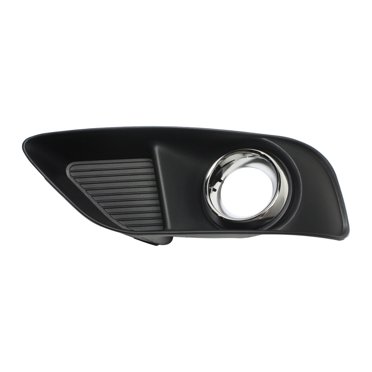 Left Driver Side Fog Lamp Bezel For Dodge Charger 2012-2014 - SRT-8 Style With Chrome