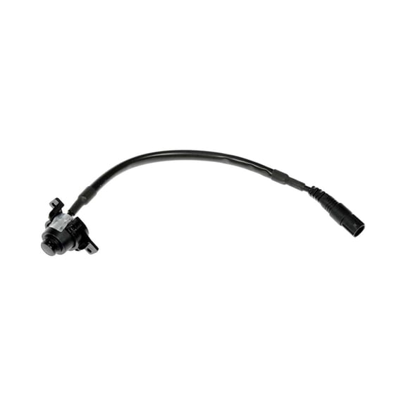 KarParts360 For Chrysler 300 2015 2016 2017 Park Assist Camera | Plastic Body Material | Black | 0.863 Inches Depth | 136 Degrees Horizontal View Angle | 0.505 Inches Lens Diameter | For 68210237AA