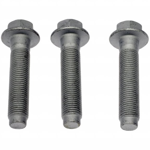 KarParts360 For Chrysler Aspen 2007 2008 2009 Wheel Hub Bolt | 3 Pieces | Made Of Carbon Steel | M14 By 1.5 Thread Diameter | Medium Thread Type | 10.9 Bolt Grade | Replacement For 6507649AA