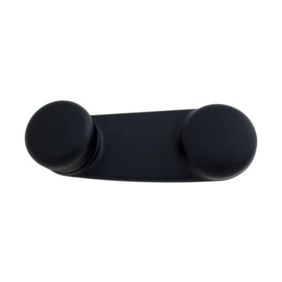 KarParts360 For Chrysler Neon 2000 2001 2002 Window Crank Handle Driver OR Passenger Side | Single Piece | Front Or Rear | Plastic Material | Black Knob | Replacement For FW801DABLK, FW801DV