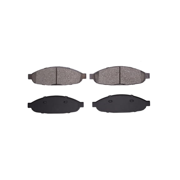 KarParts360 For Chrysler Pacifica 2004 05 06 07 2008 Brake Pads | 59.7 Millimeters / 2.35 Inches Inner and Outer Pad Height | 185.2 Millimeters / 7.29 Inches Inner Pad Width