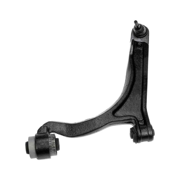 KarParts360 For Chrysler Pacifica 2004 05 06 07 2008 Control Arm And Ball Joint Assembly Front Driver Side, Lower | Rubber Bushing | Threaded Stud Type | Black Color | Iron | For 4743477AD, 4743477AE