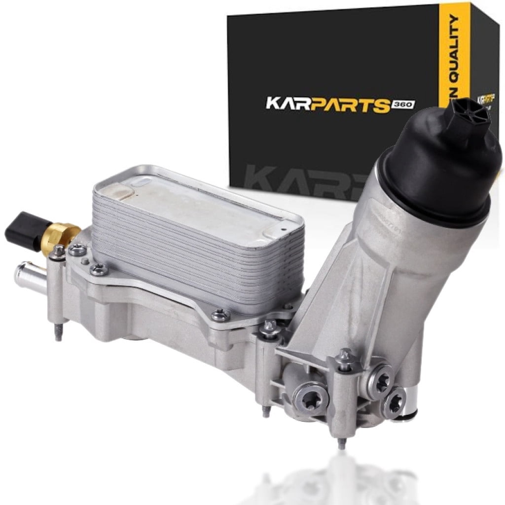 KarParts360 For Chrysler Pacifica 2019 20 21 22 23 2024 Oil Filter Housing | Aluminum | With Filter and Gaskets | Replacement For 68308741AF-PFM, 05184562AC