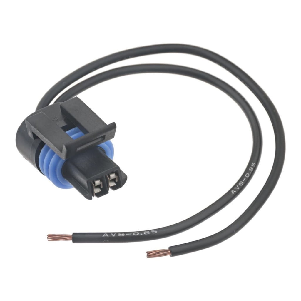 KarParts360 For Chrysler Sebring 1995-2002 Electrical Connector | Plastic | Metal Contact Terminal | Blade Terminal | Push On Attachment Method | Oval Connector | 1 Female Connector