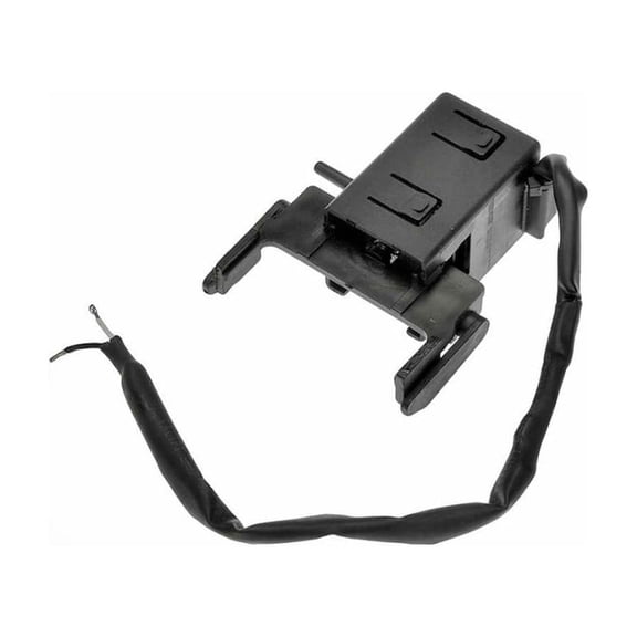 KarParts360 For Chrysler Town and Country 2008 2009 2010 Transmission Shift Interlock Solenoid | Plastic Housing | Black | Butt Splice Connector Type | Oval Connector Shape | 5057506AC, 5057506AD