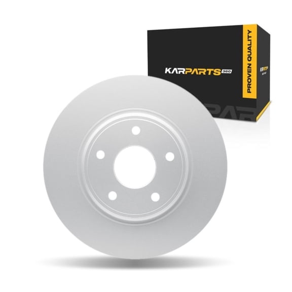 KarParts360 For Chrysler Town and Country 2012 13 14 15 2016 Disc Brake Rotor Rear | Cast Iron | 12 Millimeters/0.47 Inch Nominal Thickness | 328 Millimeters/12.91 Inch Outside Diameter | 5 Lug Hole