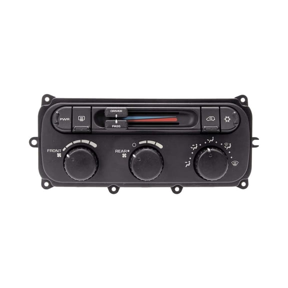 KarParts360 For Chrysler Town & Country/Voyager 2001 2002 2003 Climate Control Module | Black Housing | Bolt On Mounting | Pin Terminal | Female Connector | Male Terminal Gender | 20, 16 Pin Count