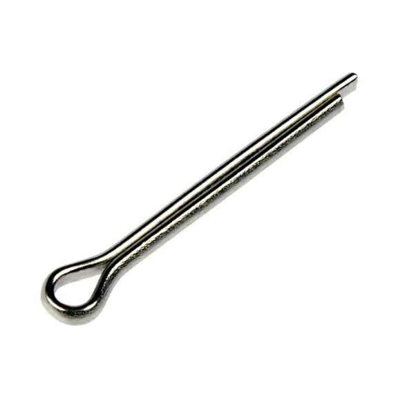 KarParts360 Cotter Pins | 100 Pieces | Natural/Zinc-Plated Finish | Made Of Steel | 1/8 Inches Diameter | Pins/Rings/Clips Fastener | Anchor Fastener Style