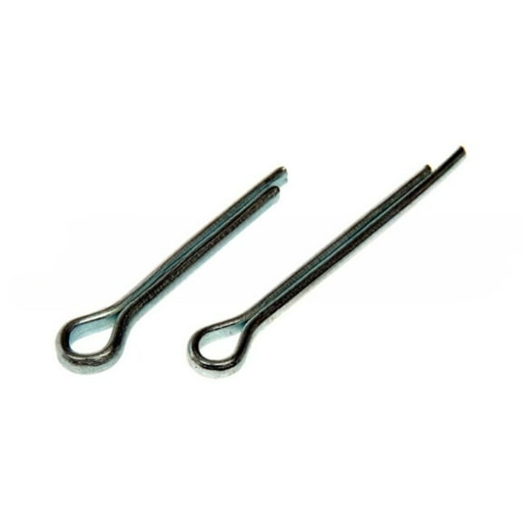 KarParts360 Cotter Pins | Steel | Clear Zinc Finish | Standard Type | Round Fastener Style | Cotter Pin | Round Shape