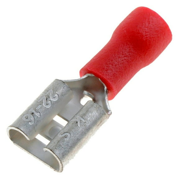 KarParts360 Disconnect Terminal | Copper | Disconnects Type | 22-18 Wire Gauge | 0.80 Inches Connector Length