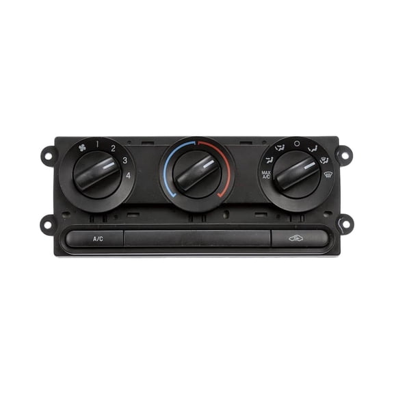 KarParts360 For Dodge Avenger 2010 11 12 13 2014 Climate Control Module | Black Housing | Bolt On Mounting | Pin Terminal | Female Connector | Male Terminal Gender | 2 Connector | For 7C3T-19980-AD