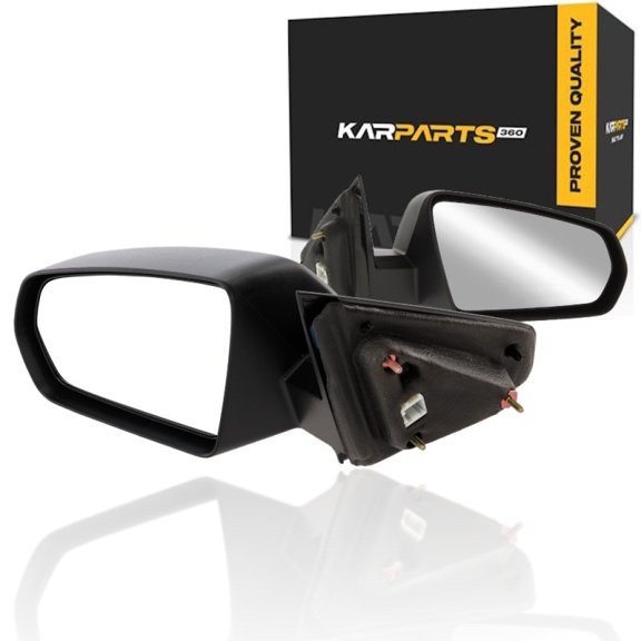 KarParts360 For Dodge Avenger 2012 2013 2014 Door Mirror Driver and Passenger Side | Pair | Power | Paintable | Non-Heated | Non-Folding | CH1320269, CH1321269 | 5008989AB, 5008988AB