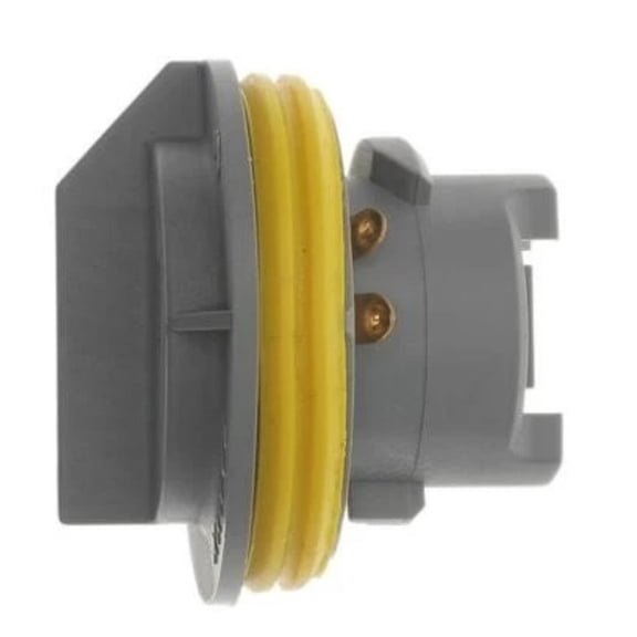 KarParts360 For Dodge Avenger/Viper 1996 Electrical Socket | Gray | Blade Plug Terminal | Snap Fit Attachment Method | Round Connector | 1 Female Connector