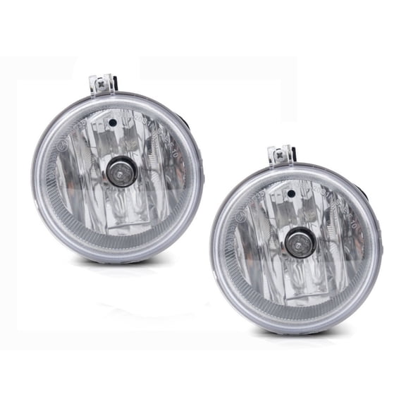 KarParts360 For Dodge Caliber 2010 2011 2012 Fog Lights Driver And Passenger Side | Pair | CAPA | With Bulbs | Replacement For CH2592142, CH2592142C | 5182025AA