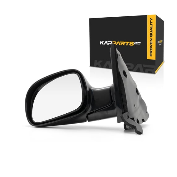KarParts360 For Dodge Caravan/Grand Caravan 2001-2007 Door Mirror Driver Side | Black | Manual | Foldaway | Non-Heated | Replacement For CH1320203 | 4894411AE