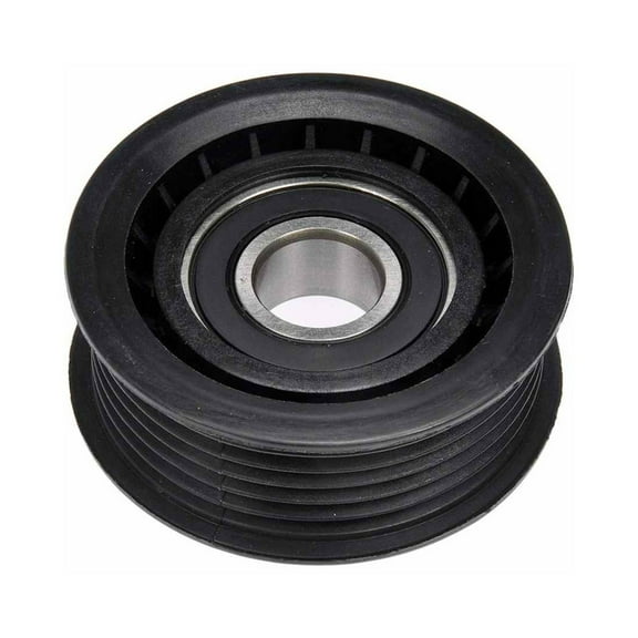 KarParts360 For Dodge Charger 2006-2021 Idler Pulley | Plastic | Serpentine Belt Type | Black Color | 17 Millimeters Inside Diameter | 1 Mounting Hole | 1 Pulley Bearing | For 2020919, 59903341E