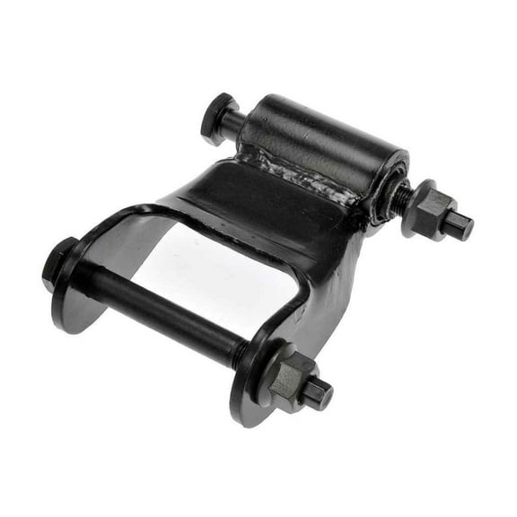 KarParts360 For Dodge D150 1990 1991 1992 1993 Leaf Spring Shackle Set Rear Driver OR Passenger Side | Steel | Bushings Included | Replacement For 4228468