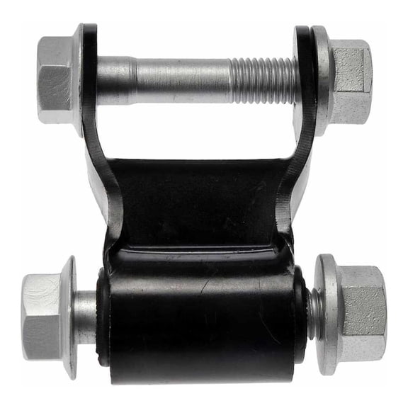 KarParts360 For Dodge D350/W350 1990 1991 1992 1993 Leaf Spring Shackle Set Rear Driver OR Passenger Side | Steel | Bushings Included | Replacement For 3496094