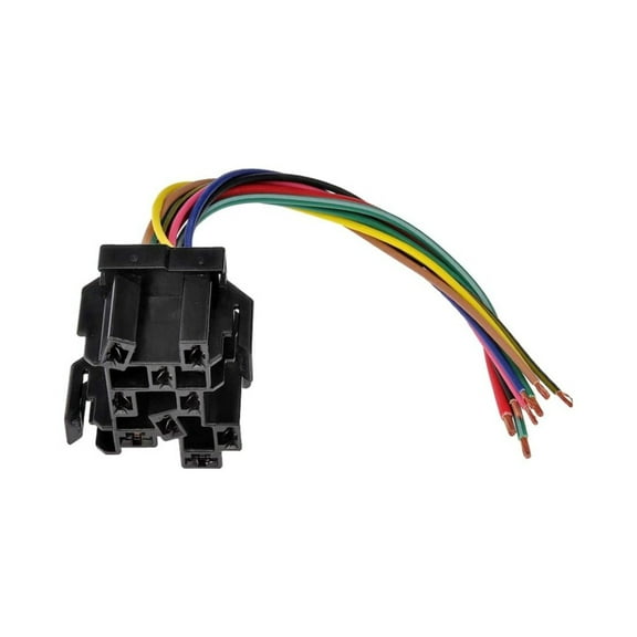 KarParts360 For Dodge Dakota 1990-1996 Pigtail Connector | Tin Brass Terminal Material | Female Terminal Gender | 8.27 Inches Tube Length | 9 Wire Quantity | Replacement For 4728204, 5019911AA