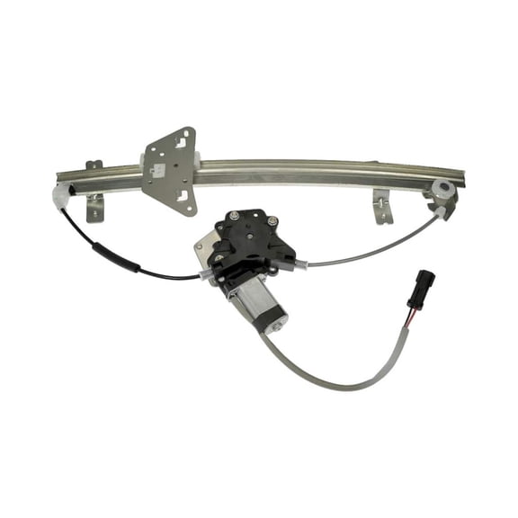 KarParts360 For Dodge Dakota 2000 01 02 03 2004 Window Regulator and Lift Motor Rear, Driver Side | Plastic Gear Material | Bolt Attachment | Replacement For 5073325AA, 5073325AB