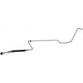 thumbnail image 1 of KarParts360 For Dodge Dakota 2005 06 07 08 09 2010 Transmission Oil Cooler Hose | Black; Silver Housing | Metal; Rubber | Straight Hose | Quick Disconnect End 1 and 2 | For 52029226AA, 52029226AB, 1 of 4