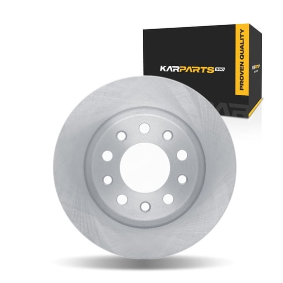 KarParts360 For Dodge Dart 2013 2014 2015 2016 Disc Brake Rotor | 8 Millimeters / 0.31 Inches Discard Thickness | 264 Millimeters / 10.39 Inches Outside Diameter | 5 Stud/Lug Hole