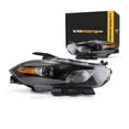 thumbnail image 1 of KarParts360 For Dodge Dart 2013 2014 2015 2016 Headlight Assembly Driver And Passenger Side | Pair | HID | Clear Lens | Black Bezel | Replacement For CH2518145, CH2519145 | 68292809AB, 68292808AB, 1 of 8