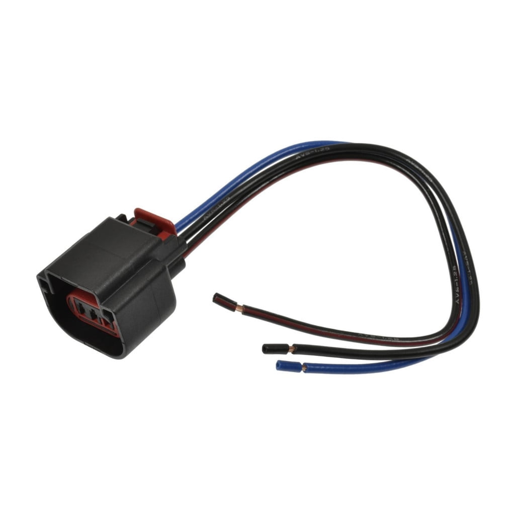 CarLights360 For Dodge Dart 2013 2014 2015 2016 Light Connector | Plastic | Metal Contact Terminal | Blade Terminal | Push On Attachment Method | Oval Connector | Replacement For 998509, 9U2Z14S411AB