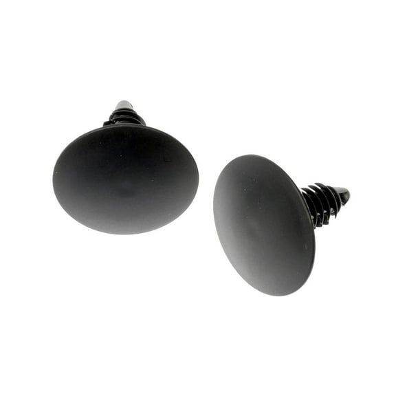 KarParts360 For Dodge Durango 2011-2024 Fender Liner Retainers | Plastic | Natural Finish | Black Color | Push Type Retainer Type | 0.3 Inches Center Groove Diameter | For 6506005AA, 6506293AA