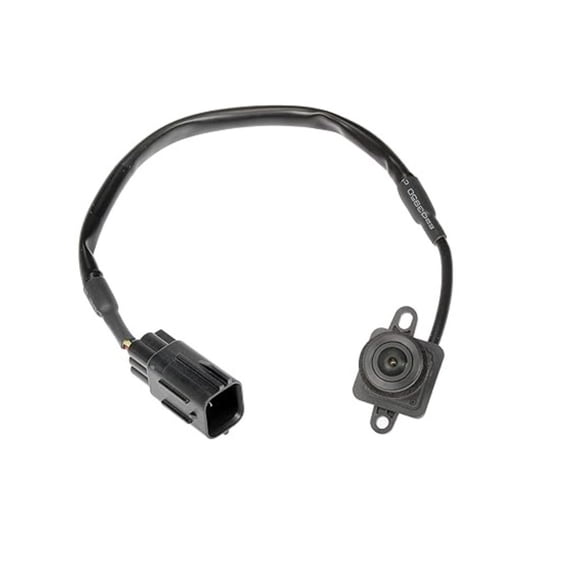 KarParts360 For Dodge Durango 2012 2013 Parking Assist Camera | Plastic Body Material | Black | 1.407 Inches Depth | 135 Degrees Horizontal View Angle | 0.551 Inches Lens Diameter | For 56054059AC