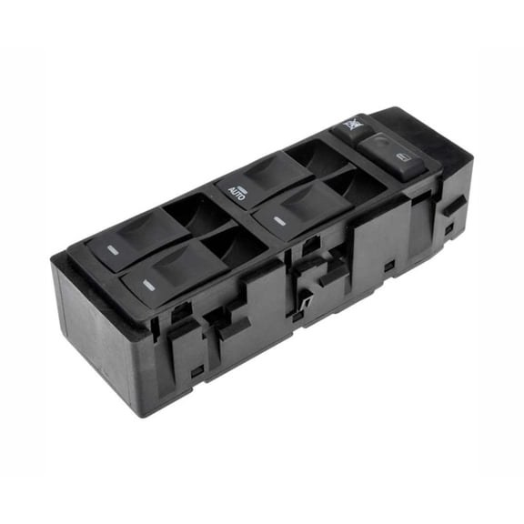 KarParts360 For Dodge Durango/Magnum 2006 Power Window Switch Front, Driver Side | Plastic Housing | Black Color | Blade Type | Female Connector Gender | Male Terminal Gender | 7, 6 Terminal Quantity