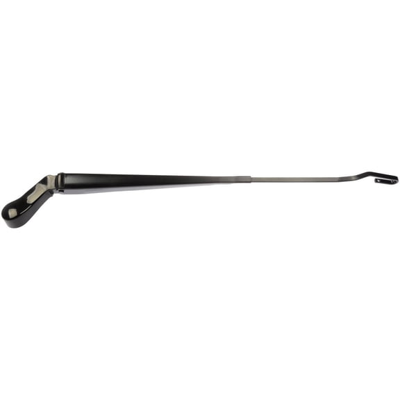 KarParts360 For Dodge Grand Caravan/Caravan 1996-2002 Windshield Wiper Arm | Black | Steel | Spine / Flange Nut Attachment Method | 28.5 Inches Length | Replacement For 4717364