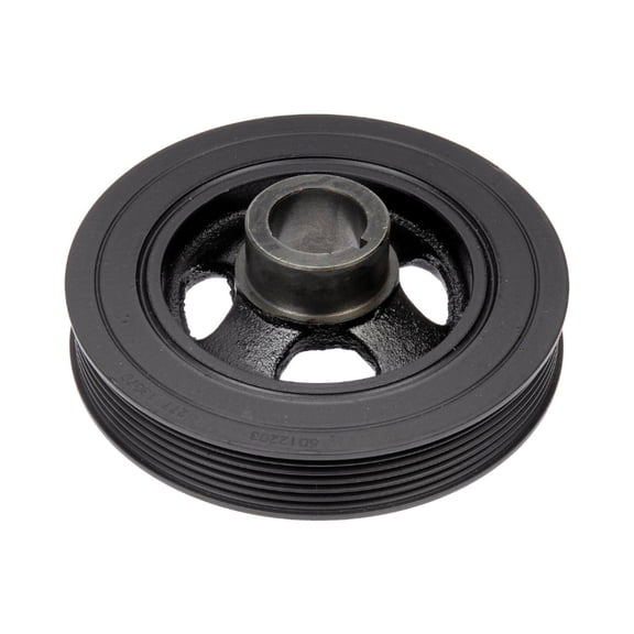 KarParts360 For Dodge Journey 2009-2020 Harmonic Balancer | Black Color | Serpentine Drive Belt Type | Keyway Type | 1 Mounting Hole | Replacement For 2312425000, 2312425050