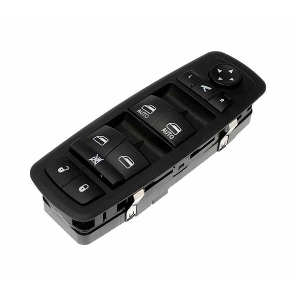 KarParts360 For Dodge Journey 2011 2012 Power Window Switch Front, Driver Side | Plastic Housing | Black Color | Blade Pin Type | Female Connector Gender | Male Terminal Gender | 11 Terminal Quantity