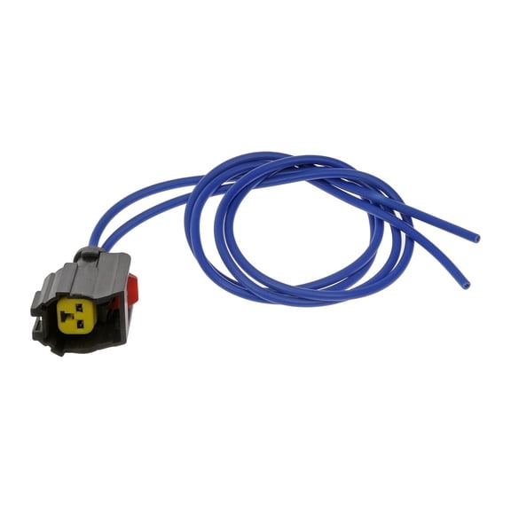 KarParts360 For Dodge Neon 2000 01 02 03 04 2005 Air Charge Temperature Sensor Connector | Plastic | Blade Female Terminal | 2 Pieces Wire | Replacement For 5017119AA