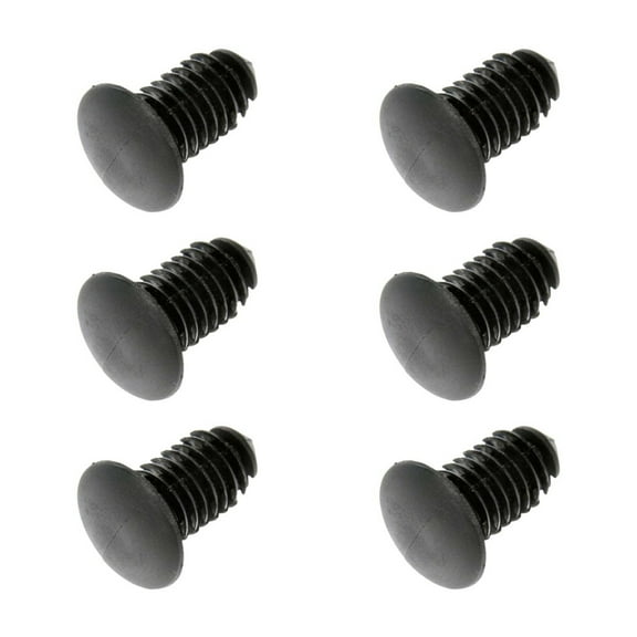 KarParts360 For Dodge Neon 2001 02 03 04 2005 Multi-Purpose Retainer | Nylon Material | Black | Trim Panel Push Retainer Fastener | 5/8 Inches Head Diameter | 6 Pieces | For 6504043, N807721S