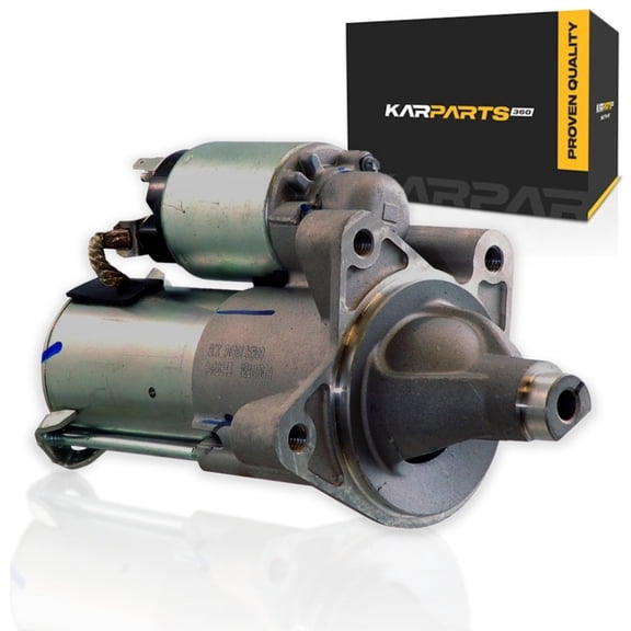 KarParts360 For Dodge Nitro 2007 08 09 10 2011 Starter | Flange Mounting | Aluminum Nose Cone | Closed Nose Cone | Clockwise Starter Rotation | 3 Mounting Bolt Hole | 1.3 kW Power Rating
