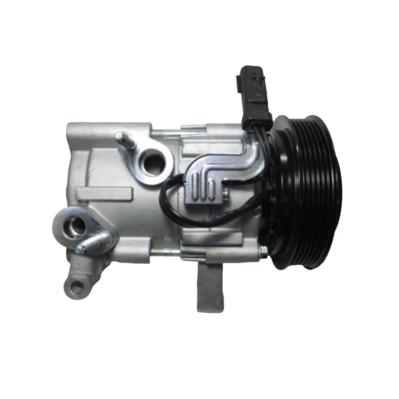 KarParts360 For Dodge Nitro 2007 2008 A/C Compressor | 3.7L Engine | 2 Pin Connector | 12 Volts Coil | 6 Ounce Oil Quantity | 6 Pully Wheel Grooves | Replacement For 55111406AD