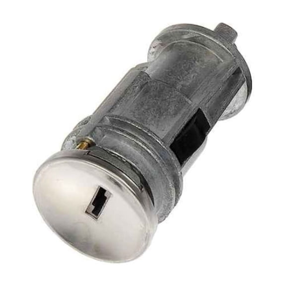 KarParts360 For Dodge Ram 1500 2002-2008 Ignition Lock Cylinder | Chrome, Black Housing | Steel Lock and Housing Material | 2 Key Quantity | Keys Included | Replacement For 5018702AA