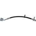thumbnail image 1 of KarParts360 For Dodge Ram 1500 2006 07 08 09 2010 Brake Hydraulic Hose | Stamped Steel Bracket | Black Color | With Bracket | Flexible Hose Type | Treated Steel End 1 Fitting Material | 55366348AC, 1 of 5