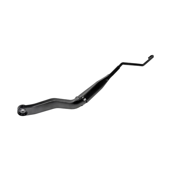KarParts360 For Dodge Ram 1500 2009 2010 Windshield Wiper Arm | Steel | Semi-Gloss Finish | Black | Arc Type | Bolt-On Attachment | 163 Degrees Head Angle