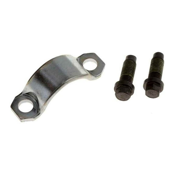 KarParts360 For Dodge Ram 1500/2500/3500 1994-2002 U-Joint Strap | Steel | 2-Bolts | 1 Strap Count | 2.12 Inches Strap Length | 0.64 Inches Strap Width