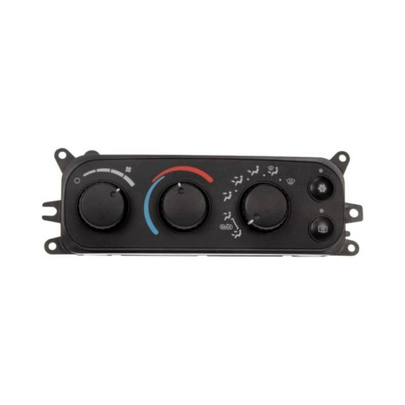 KarParts360 For Dodge Ram 2500/3500/1500 2002 2003 2004 2005 Climate Control Module | Black Housing | Bolt On Mounting | Pin Terminal | Female Connector | Male Terminal Gender | 55055905AA, 55055905A