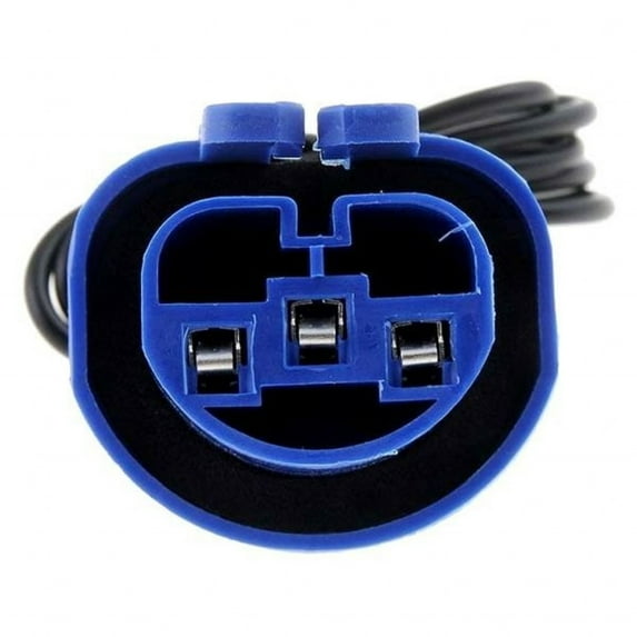 KarParts360 For Dodge Ram 2500/3500 1999-2005 Headlight Socket | Plastic Terminal | Spade Type | Female Terminal | 10.5 Inches With Wire 1 Inches Excluded Overall Length | 2 Pieces Wire