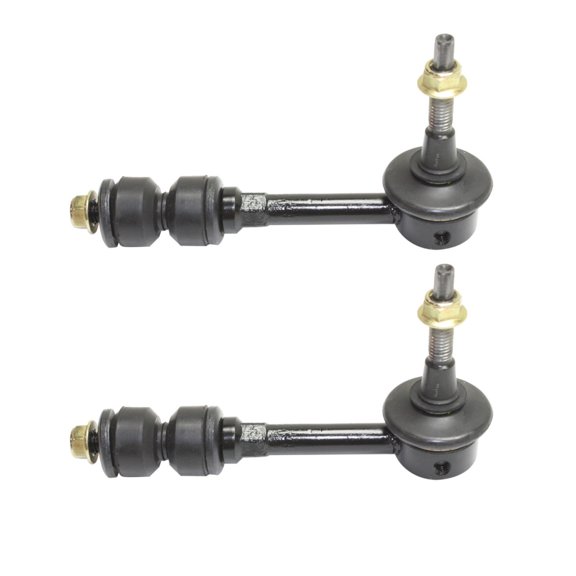 KarParts360 For Dodge Ram 2500/3500 2000 2001 2002 Sway Bar Links Driver And Passenger Side | Pair | Front | Greaseable | Replacement For 18370, 2651519