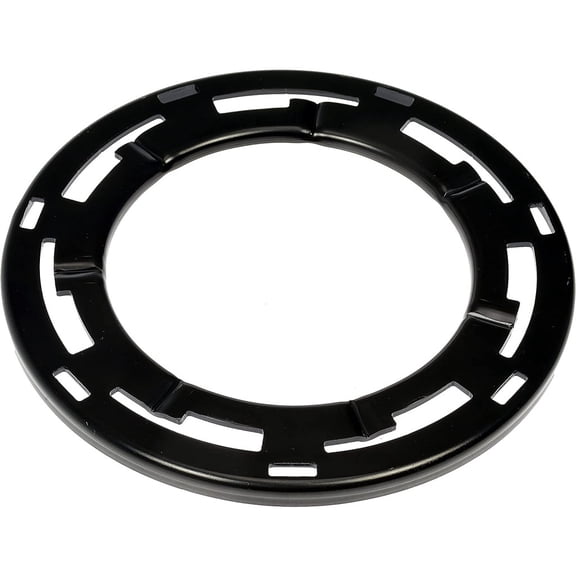 KarParts360 For Dodge Ram 2500/3500 2005 06 07 08 09 2010 Fuel Tank Lock Ring | Steel | Black | 4.915 inches Inside Diameter | 7.75 inches Outside Diameter | 0.105 inches Thickness | For 4721916AA